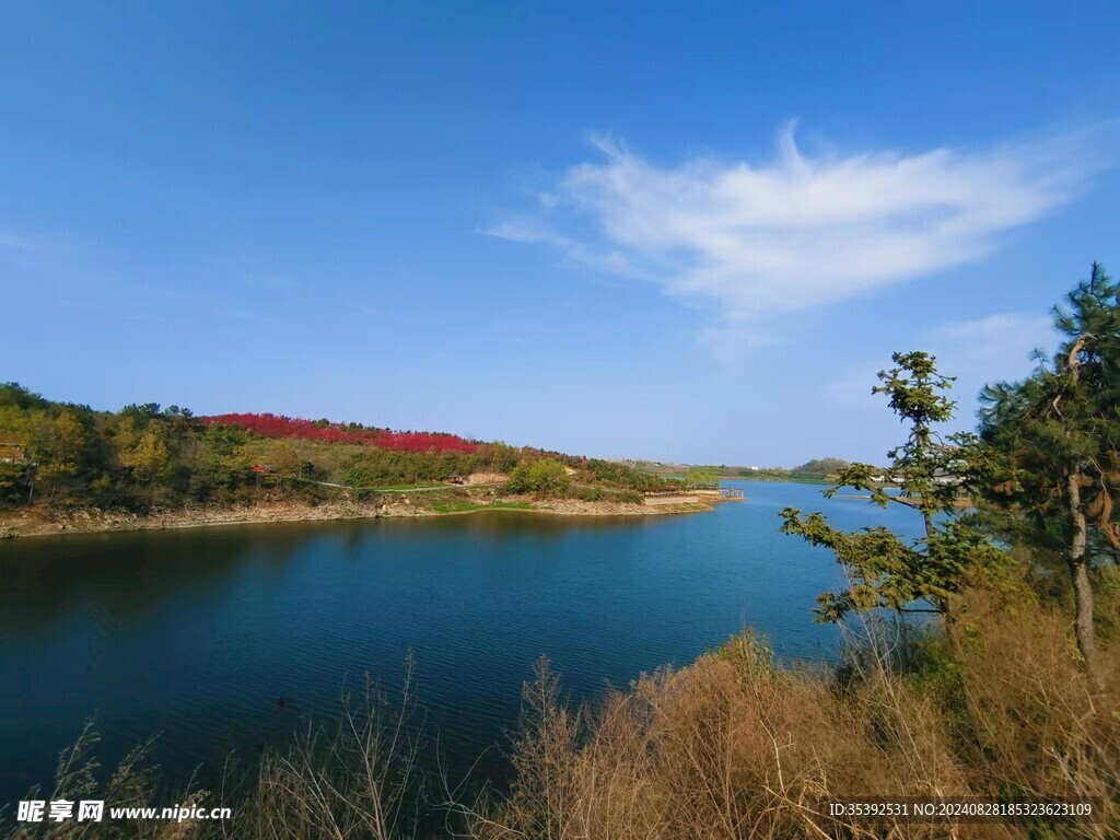 湖边风景