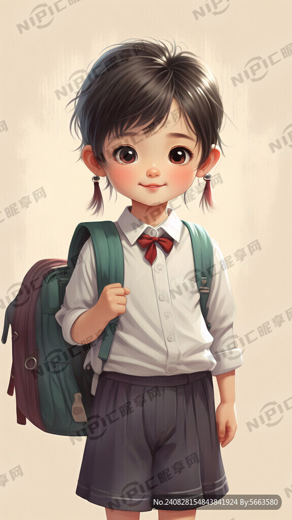 可爱小学生