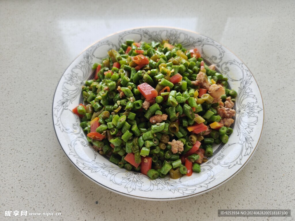 豇豆肉沫  泡菜肉沫