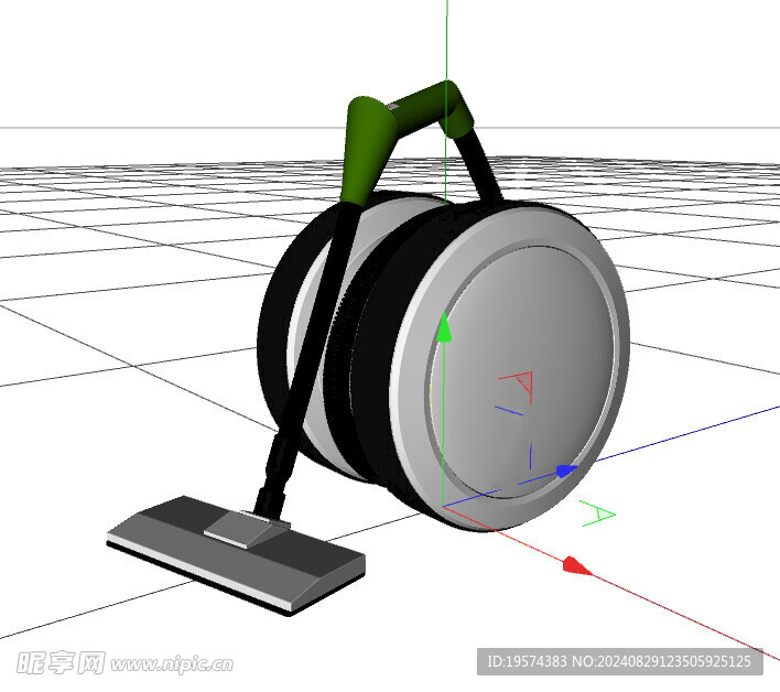 C4D模型 吸尘器