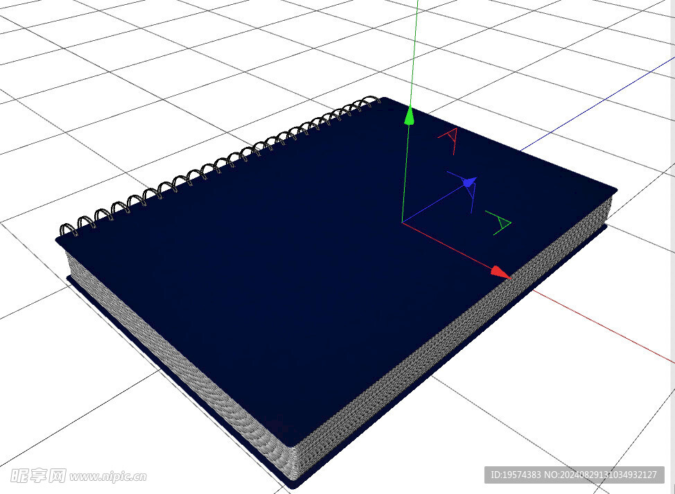 C4D模型 本子