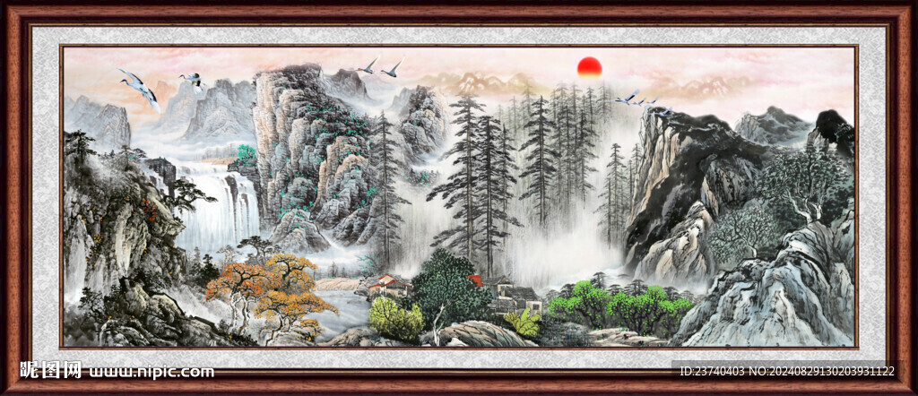 山水风景画
