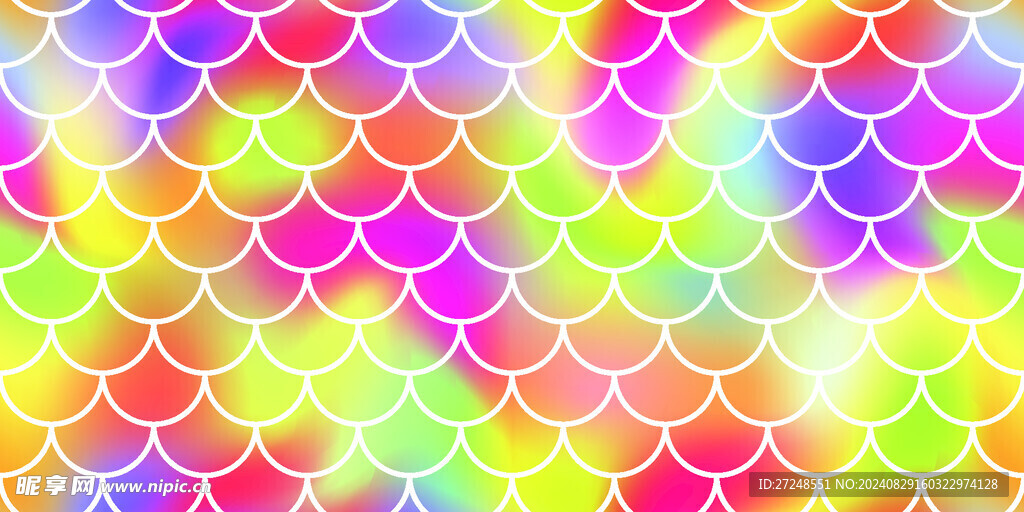 扎染 鱼鳞