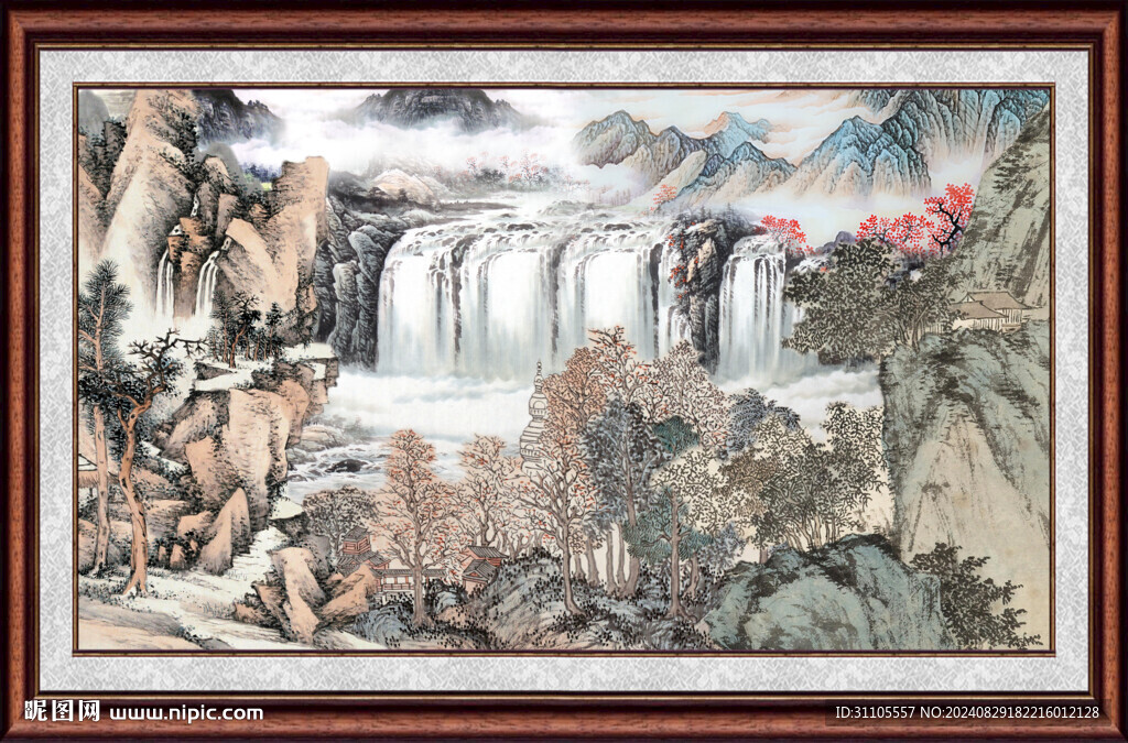 客厅山水画