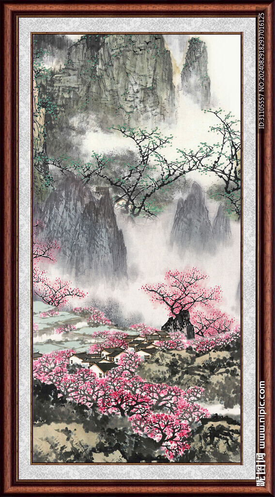 客厅山水画