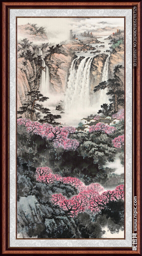 客厅山水