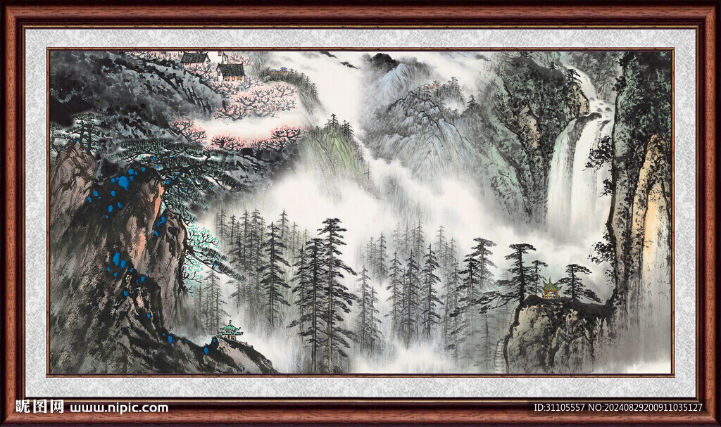 山水画 