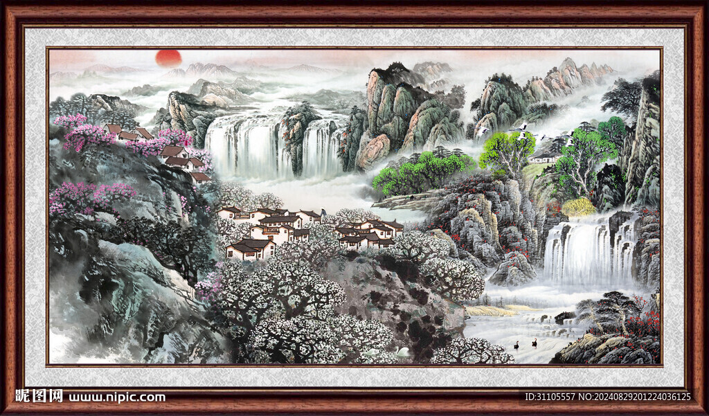 山水画 