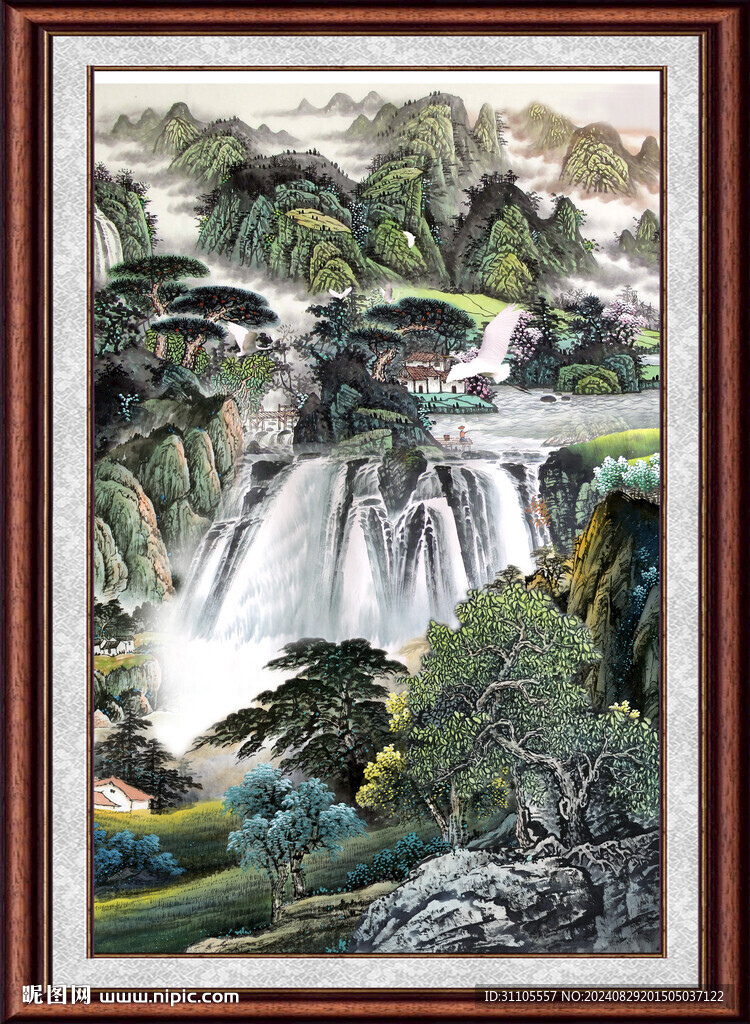 山水画 