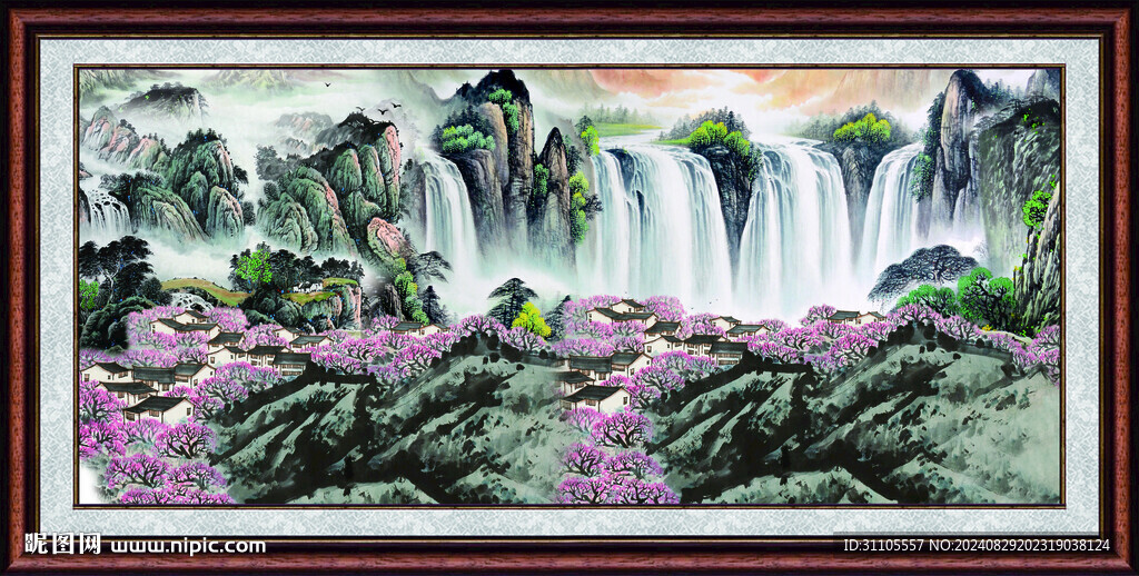 山水画 