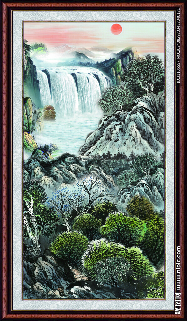 山水画 