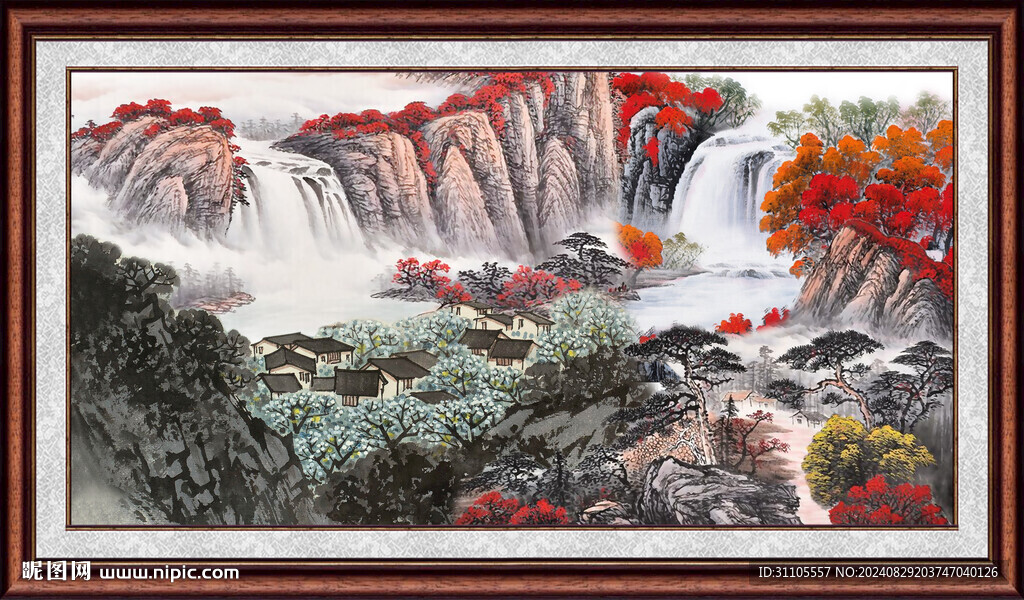 山水画 