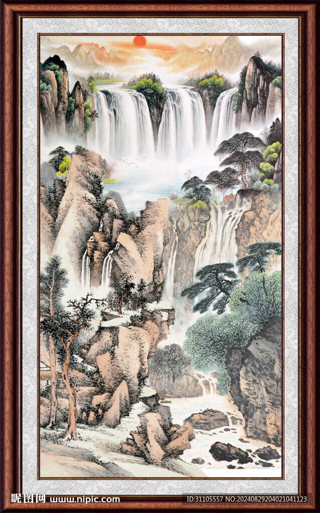 风水画 