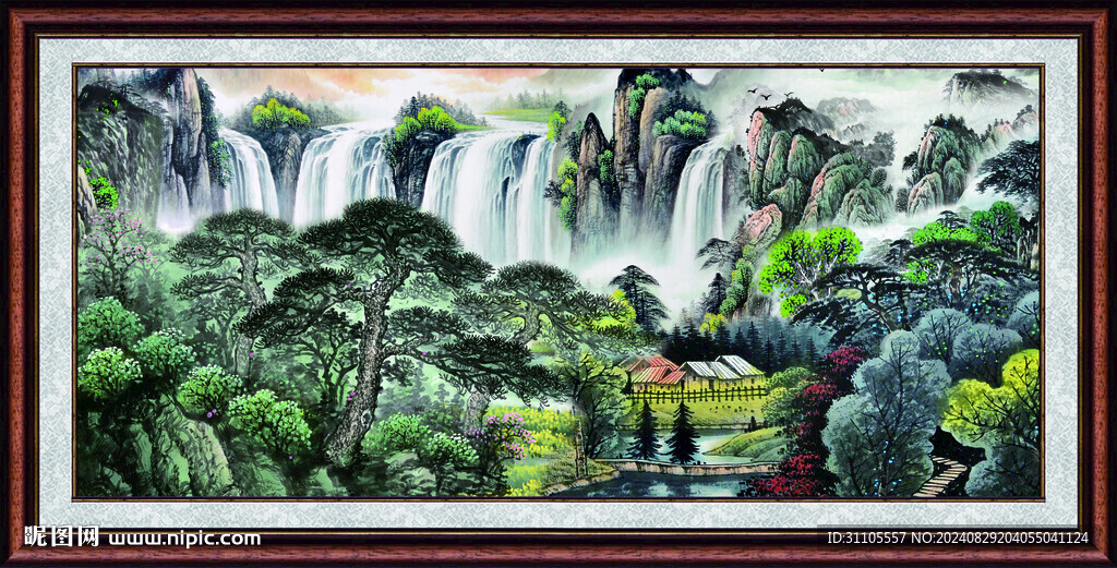 风水画 