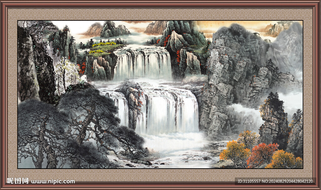 山水画 