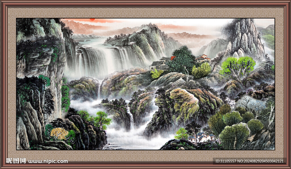 山水画 