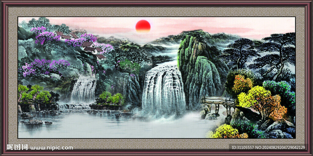 风水画 
