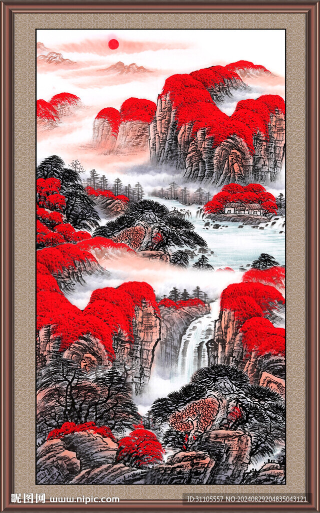 风水画 