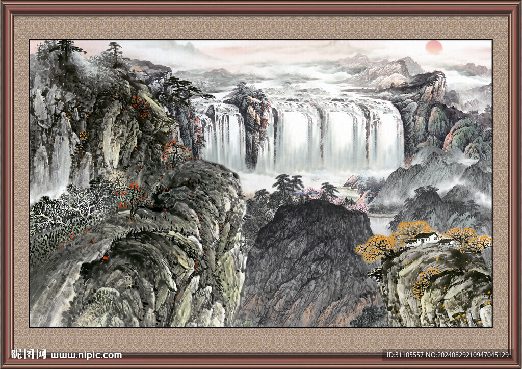 风水画 