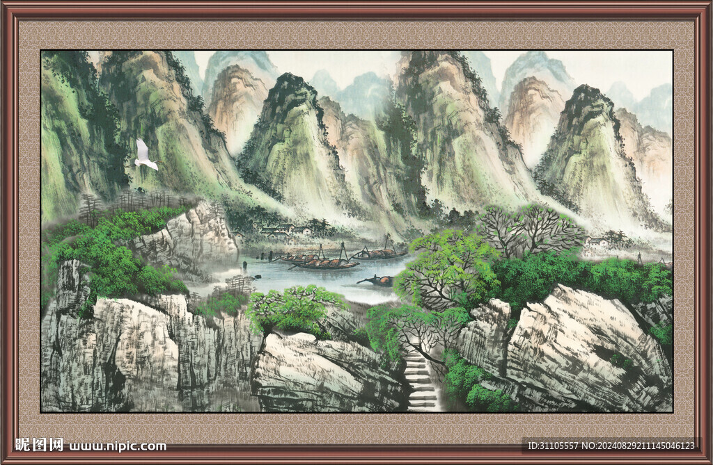 风水画 