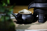 茶滴落