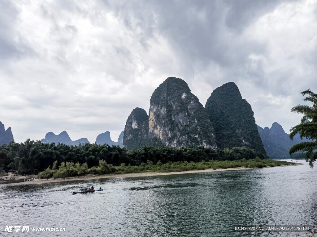 阳朔漓江风景