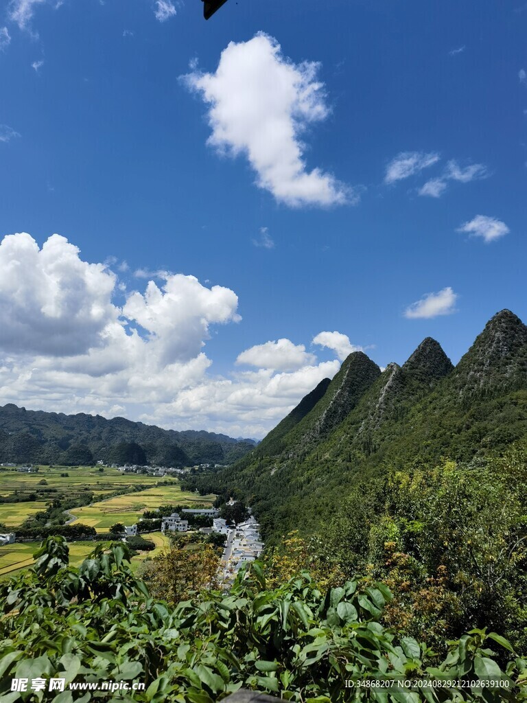 山顶风景素材