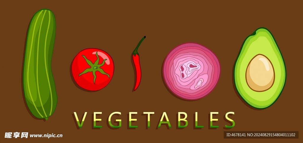 蔬菜卡通