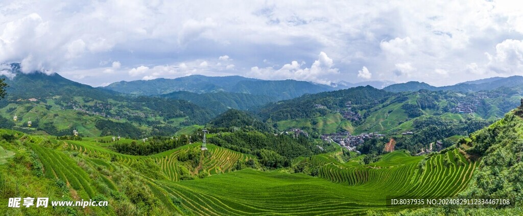 广西桂林龙脊梯田 