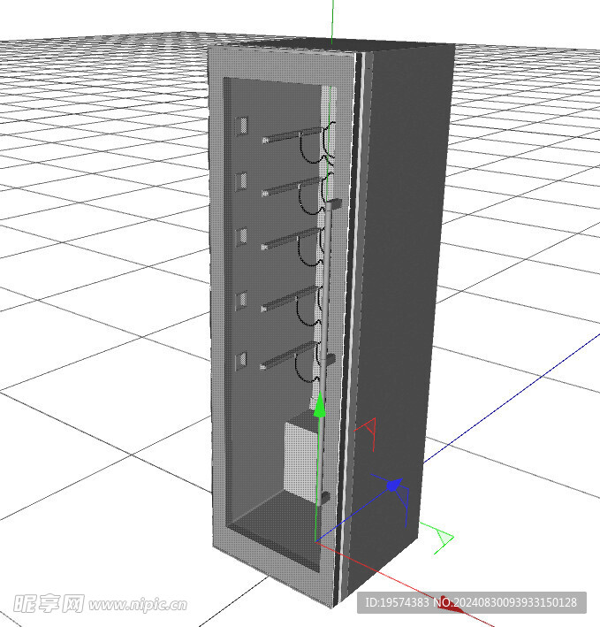 C4D模型 冰箱