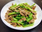 牛肉炒芹菜 