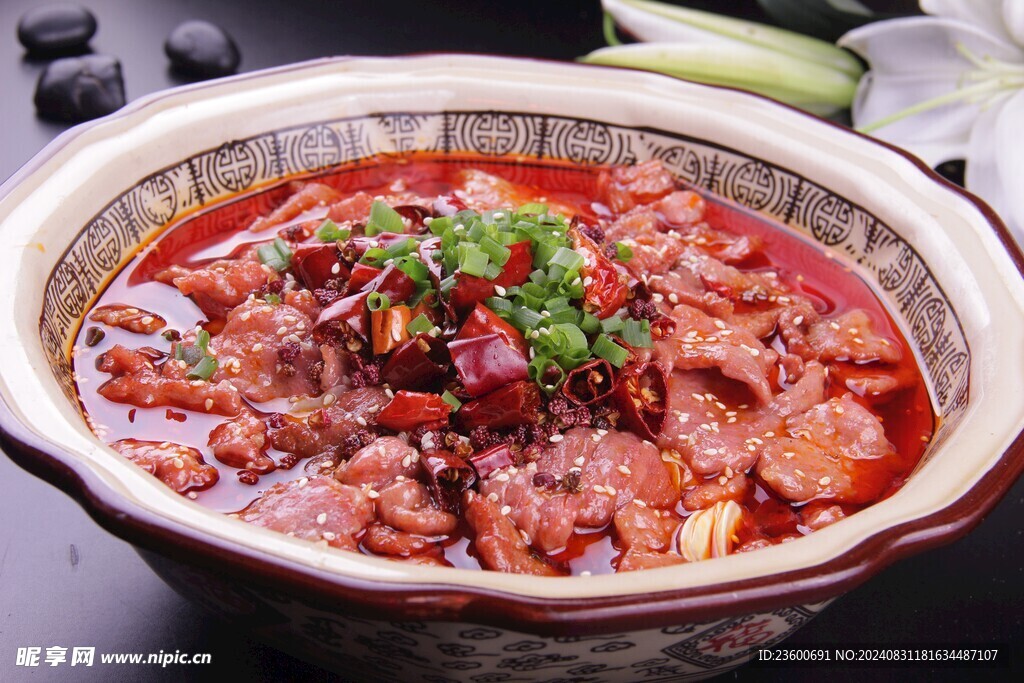 水煮嫩牛肉