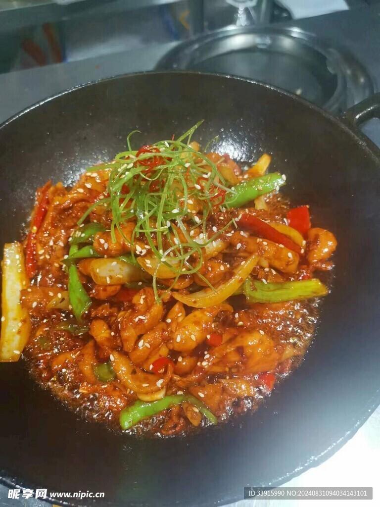 铁锅生酱鸡
