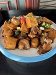豆腐烧蹄花