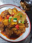 豆腐烧蹄花