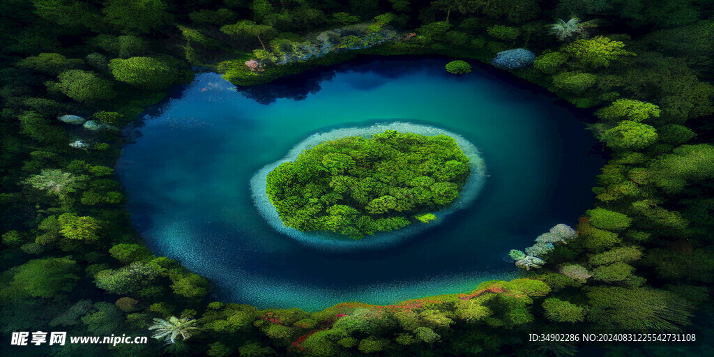 绿色海岛