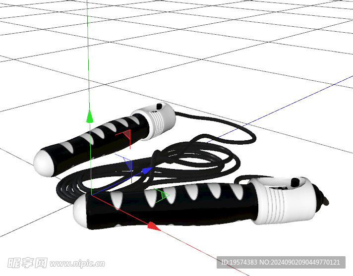 C4D模型 跳绳