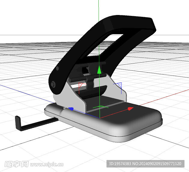 C4D模型 订书机