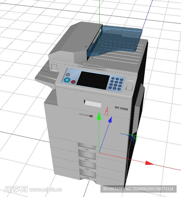 C4D模型 打印机