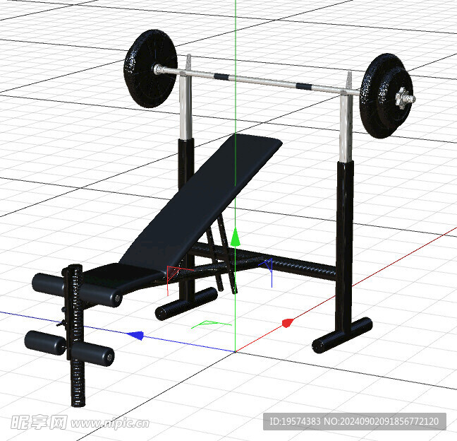 C4D模型 运动器材