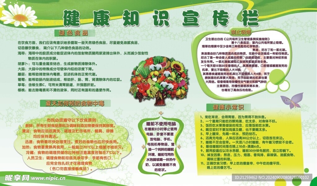健康知识宣传栏