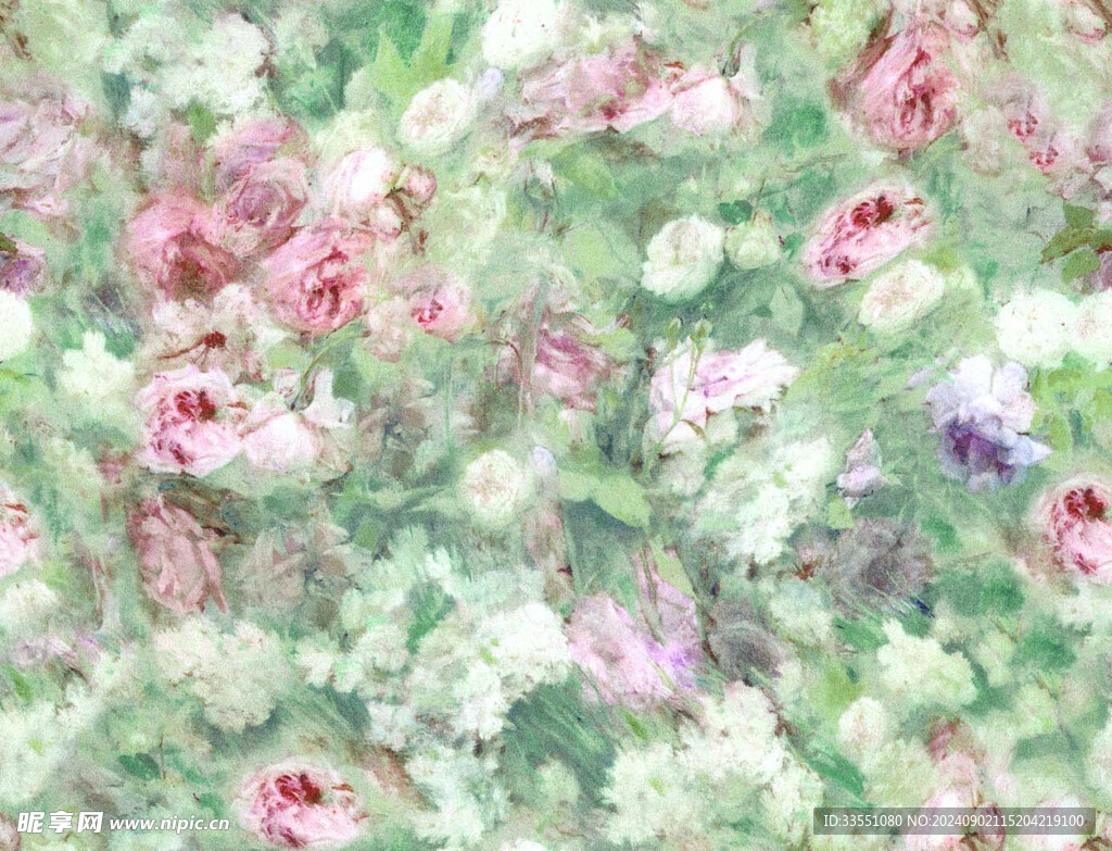 扎染花