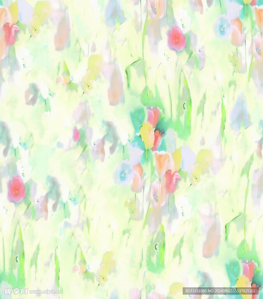 扎染花