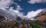 雪山摄影图