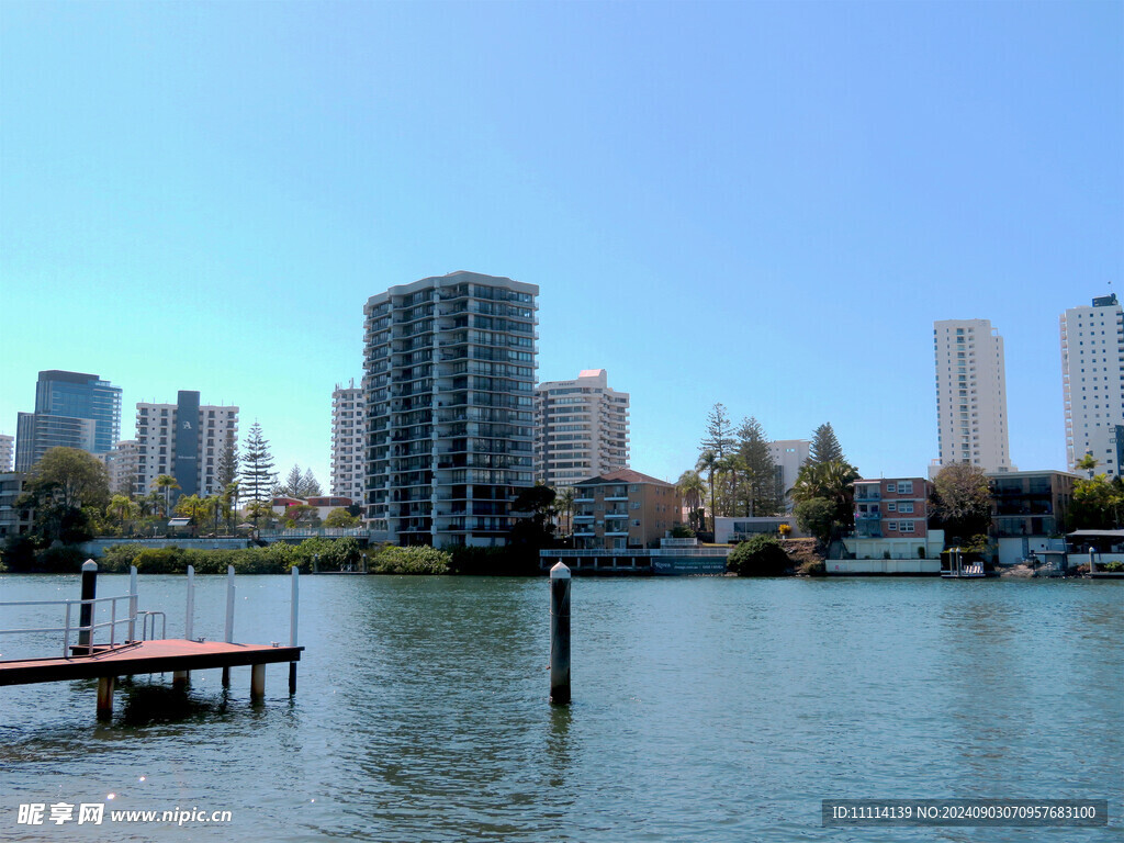 黄金海岸城市风景