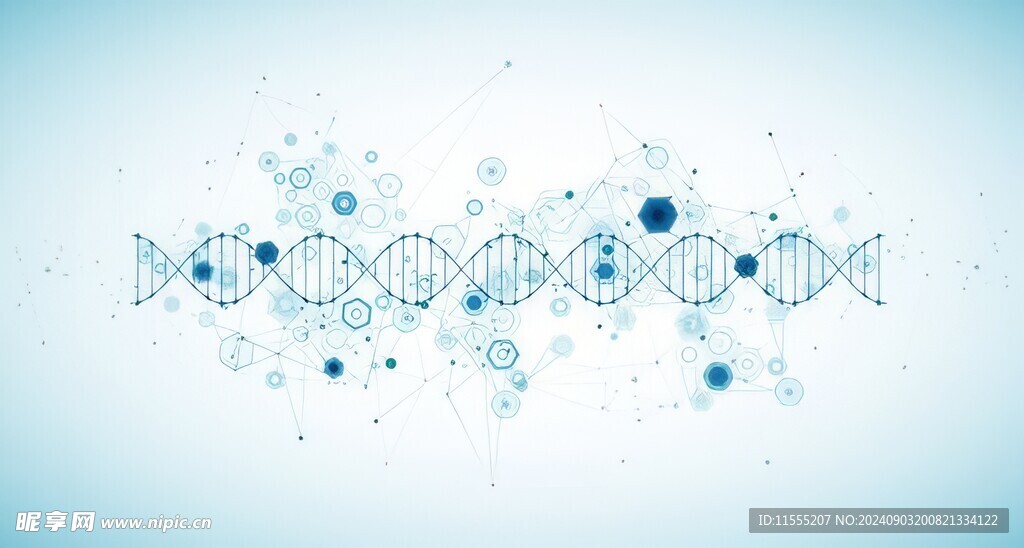 医疗DNA技术数字未来高科技