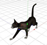 C4D模型 猫