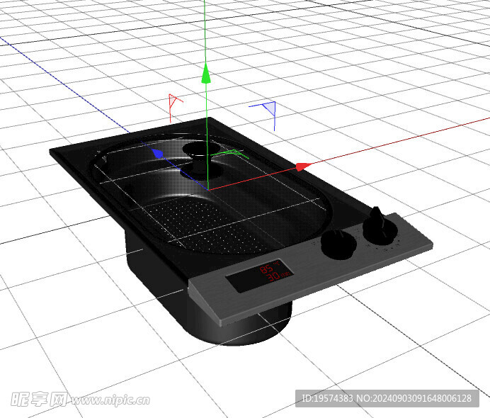 C4D模型 锅