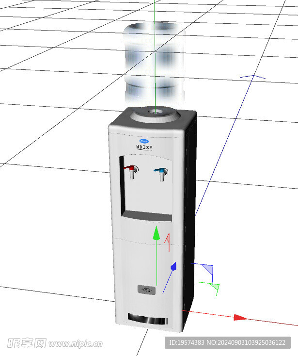 C4D模型 饮水机