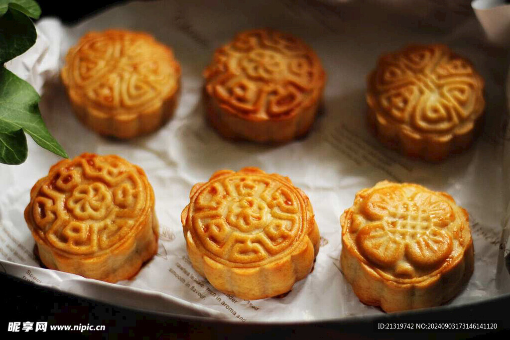 月饼摄影图
